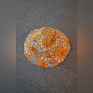 Patagonia Patagonia Baby Sun Bucket Hat in Saffron/Real Locals Multi